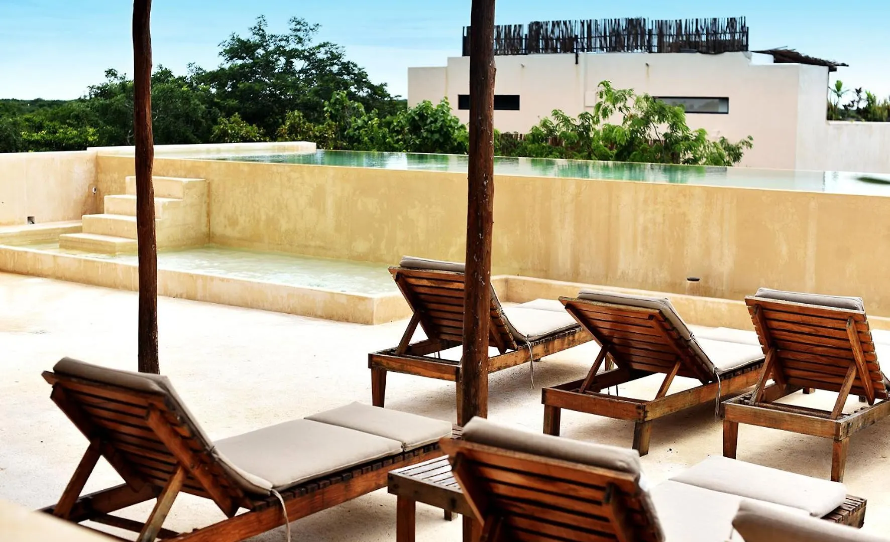 Apartment Tulum Jungle Penthouse Private Rooftop Pool Wifi Balcheil