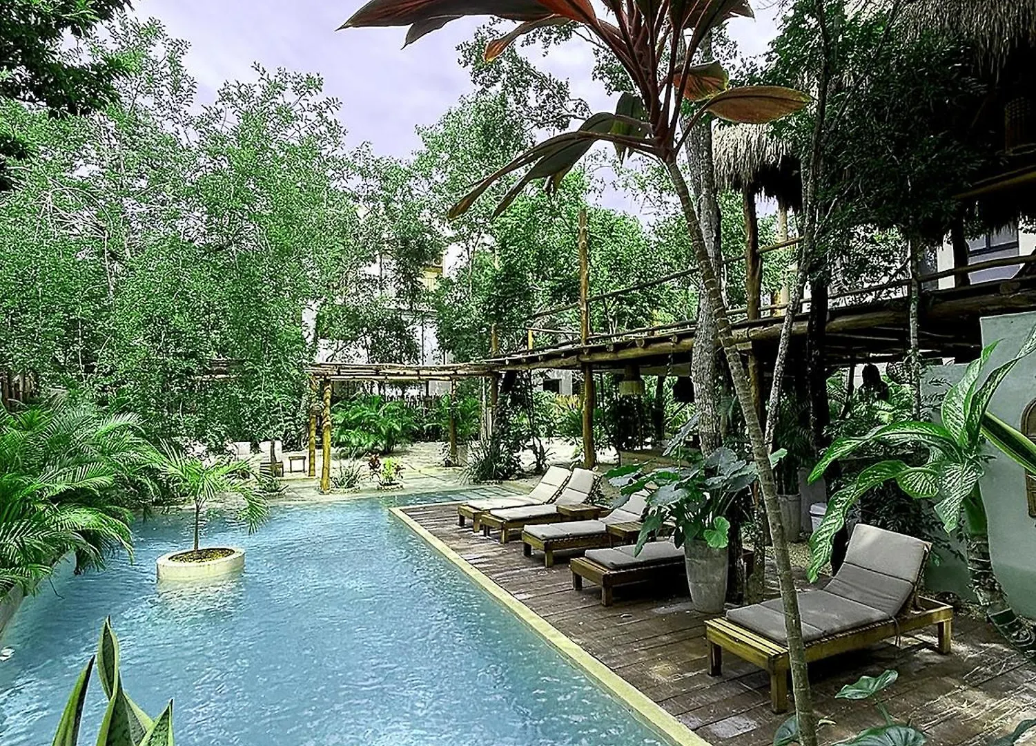 Tulum Jungle Penthouse Private Rooftop Pool Wifi Balcheil Mexico